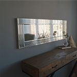 Casa si Gradina - Decoratiuni - Oglinzi - Oglinda, Hanah Home, mdf, argintiu, 120x40 cm - Infinity.ro