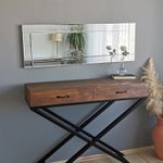 Casa si Gradina - Decoratiuni - Oglinzi - Oglinda, Hanah Home, mdf, argintiu, 120x40 cm - Infinity.ro