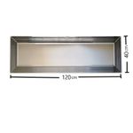 Casa si Gradina - Decoratiuni - Oglinzi - Oglinda, Hanah Home, mdf, argintiu, 120x40x2.2 cm - Infinity.ro