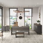 Casa si Gradina - Mobilier - Mobilier copii - Mobilier camera copiilor - Set mobilier camera copii, Hanah Home, pal melaminat, argintiu antracit - Infinity.ro