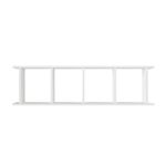 Casa si Gradina - Mobilier - Biblioteci si rafturi - Etajere - Etajera, Hanah Home, pal melaminat, alb, 120x33.6x19.5 cm - Infinity.ro