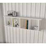 Casa si Gradina - Mobilier - Biblioteci si rafturi - Etajere - Etajera, Hanah Home, pal melaminat, alb, 120x33.6x19.5 cm - Infinity.ro