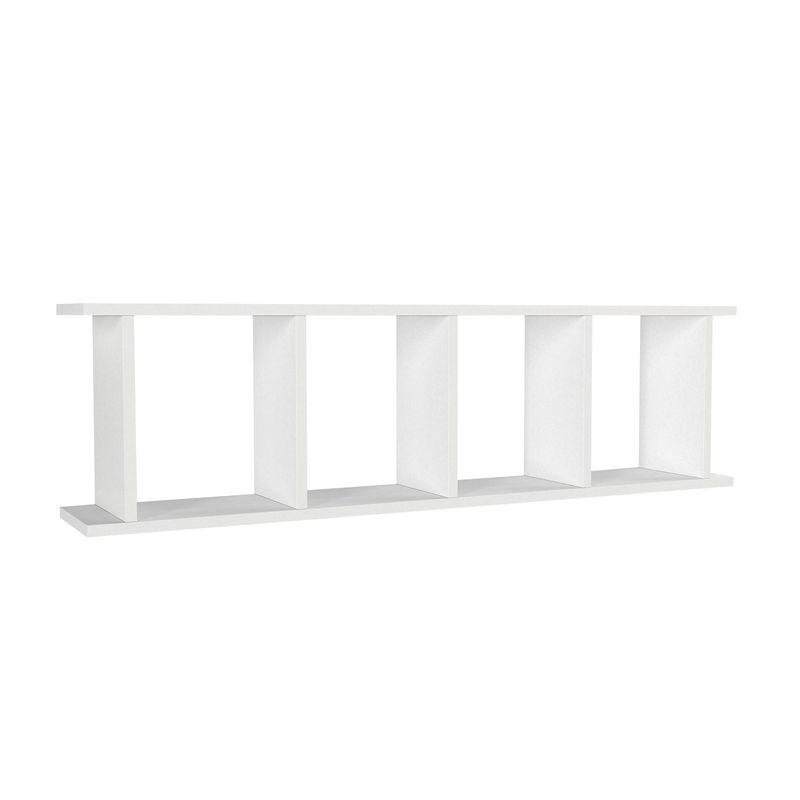 Casa si Gradina - Mobilier - Biblioteci si rafturi - Etajere - Etajera, Hanah Home, pal melaminat, alb, 120x33.6x19.5 cm - Infinity.ro