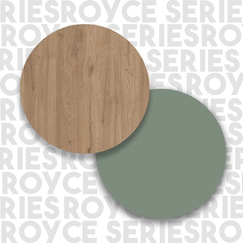 Casa si Gradina - Mobilier - Comode si corpuri - Corpuri bucatarie - Dulap multifunctional, Hanah Home, pal melaminat, stejar si verde, 88x35.5x85 cm - Infinity.ro