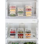 Casa si Gradina - Bucatarie si vesela - Organizare si depozitare bucatarie - Cutii alimentare - Set cutii de depozitare, Hermia, plastic, transparent, 14x24x6 cm, 2000 ml, 20 piese - Infinity.ro