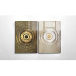 Casa si Gradina - Decoratiuni - Tablouri - Tablou decorativ, Wallxpert, sticla temperata, multicolor, 50x70 cm, set 2 bucati, 698GLS1166 - Infinity.ro