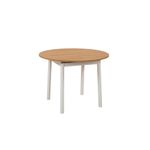 Casa si Gradina - Mobilier - Mese si birouri - Mese bucatarie si dining - Masa extensibila, Hanah Home, pal melaminat, stejar si alb, 100x100x75 cm - Infinity.ro