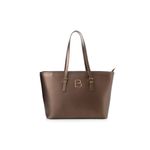 Fashion, accesorii si bijuterii - Femei - Accesorii femei - Genti si rucsacuri femei - Geanta tote, Lucky Bees, piele polivinilica, mink, 42x15x25 cm - Infinity.ro