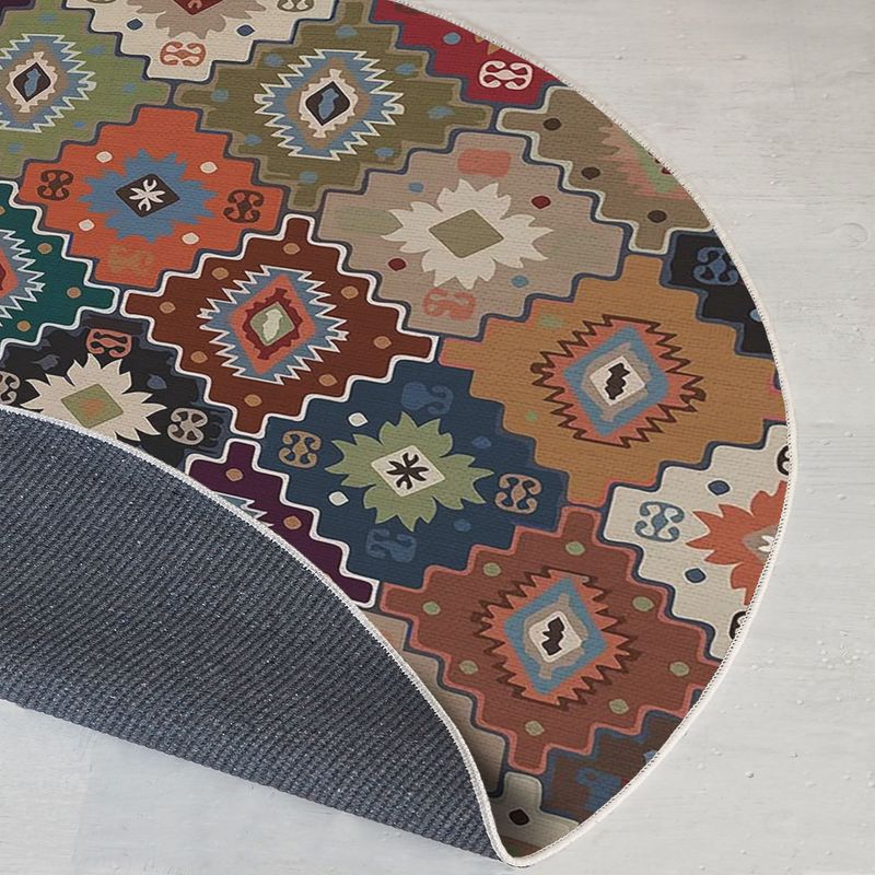 Casa si Gradina - Textile si covoare - Covoare - Covoare casa - Covor, Conceptum Hypnose, multicolor, 100x100 cm, bumbac si poliester, antibacterian, 599HFT4840 - Infinity.ro
