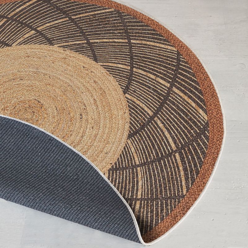 Casa si Gradina - Textile si covoare - Covoare - Covoare casa - Covor, Conceptum Hypnose, crem, 120x120 cm, 70% bumbac, 30% poliester, antibacterian, 599HFT4924 - Infinity.ro