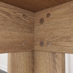 Casa si Gradina - Mobilier - Mese si birouri - Mese bucatarie si dining - Masa dining, Hanah Home, panou de particule melaminat, stejar, 120x80x78 cm - Infinity.ro