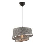 Casa si Gradina - Corpuri si surse de iluminat - Lustre si pendule - Candelabru, Opviq, metal, gri si argintiu, 32x32x65 cm - Infinity.ro