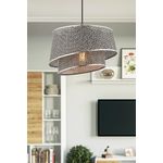 Casa si Gradina - Corpuri si surse de iluminat - Lustre si pendule - Candelabru, Opviq, metal, gri si argintiu, 32x32x65 cm - Infinity.ro