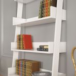 Casa si Gradina - Mobilier - Biblioteci si rafturi - Biblioteci - Biblioteca, Hanah Home, pal melaminat, alb, 80x32x195 cm - Infinity.ro