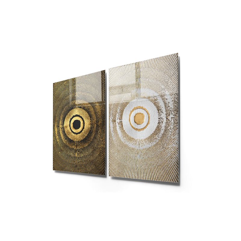 Casa si Gradina - Decoratiuni - Tablouri - Tablou decorativ, Wallxpert, sticla temperata, multicolor, 30x45 cm, set 2 bucati - Infinity.ro