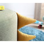 Casa si Gradina - Mobilier - Scaune si fotolii - Tabureti - Taburet, Atelier Del Sofa, catifea, verde, diametru 37 cm, inaltime 38 cm - Infinity.ro
