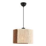 Casa si Gradina - Corpuri si surse de iluminat - Lustre si pendule - Lustra, Opviq, metal si iuta, bej si maro, 30x30x65 cm - Infinity.ro