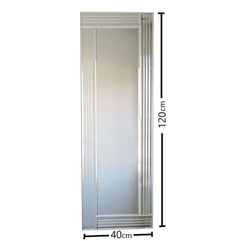 Casa si Gradina - Decoratiuni - Oglinzi - Oglinda, Hanah Home, mdf, argintiu, 40x120 cm, 552NOS2121 - Infinity.ro