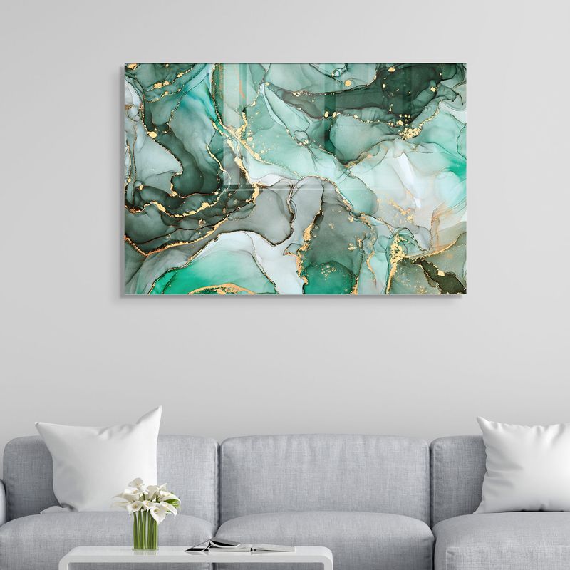 Casa si Gradina - Decoratiuni - Tablouri - Tablou decorativ din sticla, Wallxpert, multicolor, 50x70 cm, sticla temperata, 698GLS1394 - Infinity.ro