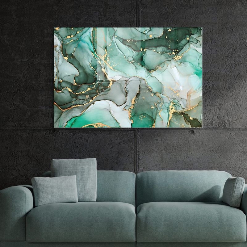 Casa si Gradina - Decoratiuni - Tablouri - Tablou decorativ din sticla, Wallxpert, multicolor, 50x70 cm, sticla temperata, 698GLS1394 - Infinity.ro