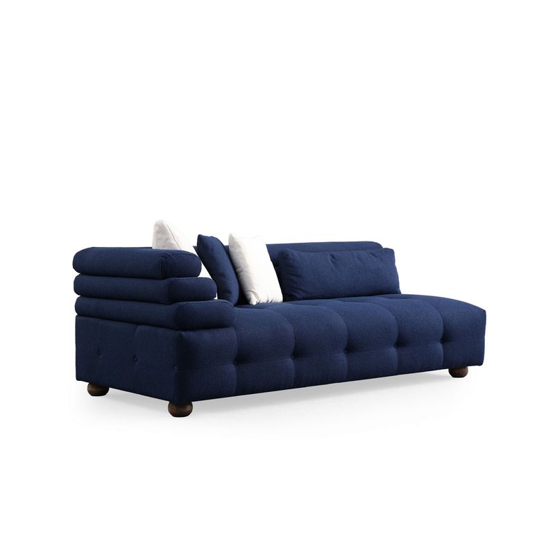Casa si Gradina - Mobilier - Canapele si coltare - Coltare - Coltar, Atelier Del Sofa, lemn fag si pal, albastru inchis, 300x186x102 cm - Infinity.ro