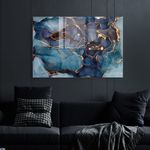 Casa si Gradina - Decoratiuni - Tablouri - Tablou decorativ, Wallxpert, sticla temperata, multicolor, 70x100 cm, 698GLS1397 - Infinity.ro