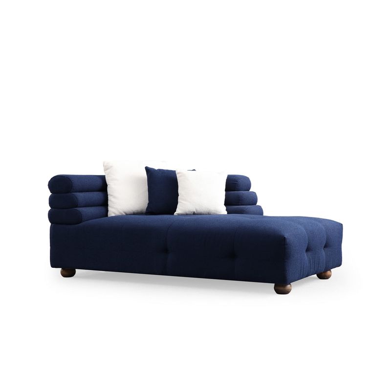 Casa si Gradina - Mobilier - Canapele si coltare - Coltare - Coltar, Atelier Del Sofa, lemn fag si pal, albastru inchis, 300x186x102 cm - Infinity.ro