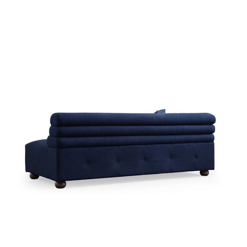 Casa si Gradina - Mobilier - Canapele si coltare - Coltare - Coltar, Atelier Del Sofa, lemn fag si pal, albastru inchis, 300x186x102 cm - Infinity.ro