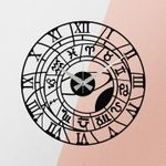 Casa si Gradina - Decoratiuni - Ceasuri - Ceas de perete decorativ, Wallxpert, metal, negru, 48x48 cm, 279ENZ1425 - Infinity.ro