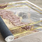 Casa si Gradina - Textile si covoare - Covoare - Covoare casa - Covor, Conceptum Hypnose, multicolor, 140x220 cm, catifea, antiderapant, 599HFT4404 - Infinity.ro