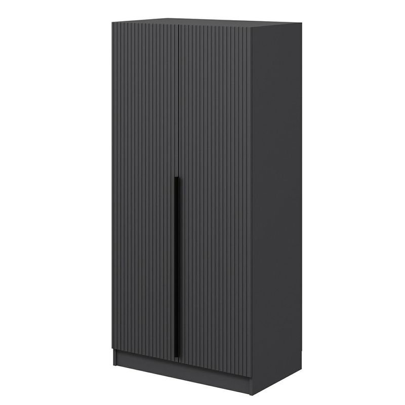 Casa si Gradina - Mobilier - Dulapuri si sifoniere - Sifoniere - Sifonier, Hanah Home, pal melaminat, antracit, 90x52x210 cm - Infinity.ro