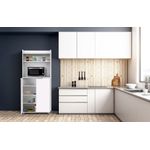 Casa si Gradina - Mobilier - Dulapuri si sifoniere - Dulapuri - Dulap multifunctional, Hanah Home, panou aglomerat melaminat, alb, 73x36x172 cm - Infinity.ro