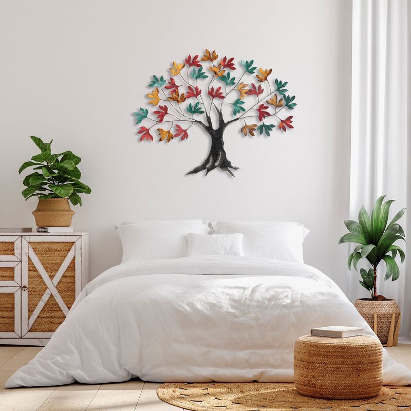 Casa si Gradina - Decoratiuni - Decoratiuni perete - Accesoriu decorativ de perete, Wallxpert, metal, multicolor, 115x94x4 cm - Infinity.ro