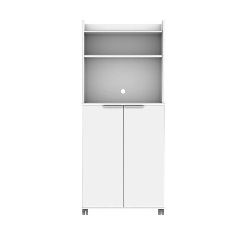 Casa si Gradina - Mobilier - Dulapuri si sifoniere - Dulapuri - Dulap multifunctional, Hanah Home, panou aglomerat melaminat, alb, 73x36x172 cm - Infinity.ro