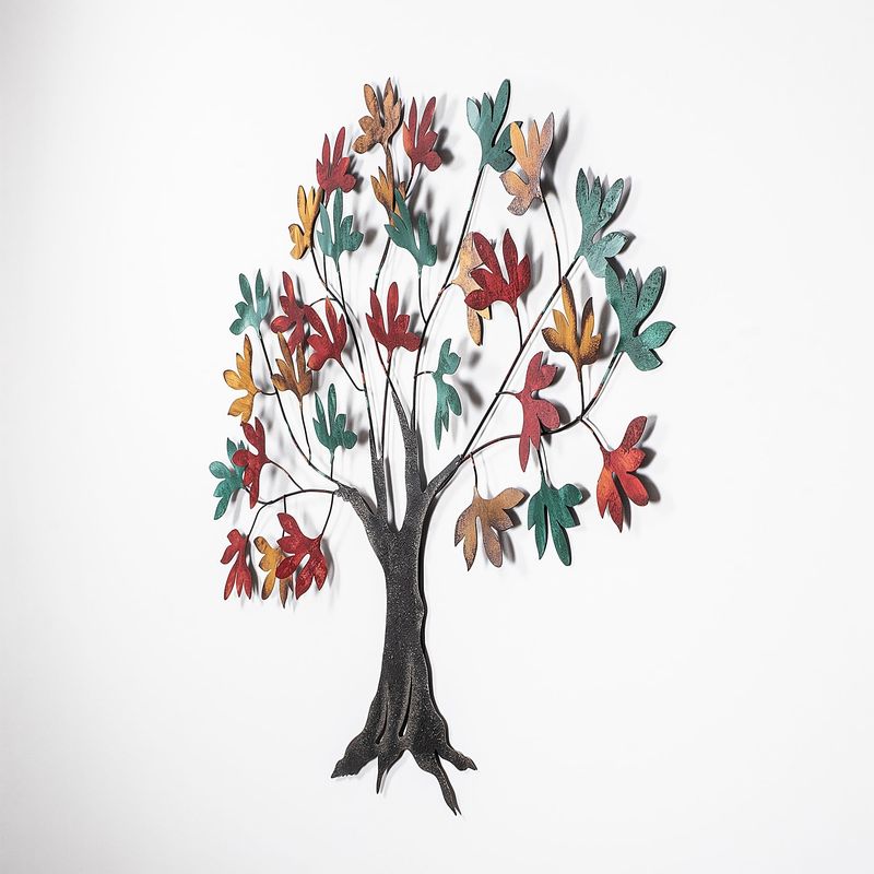 Casa si Gradina - Decoratiuni - Decoratiuni perete - Accesoriu decorativ de perete, Wallxpert, metal, multicolor, 115x94x4 cm - Infinity.ro