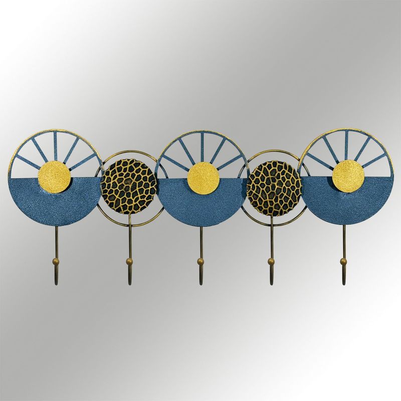 Casa si Gradina - Mobilier - Organizare si depozitare - Cuiere - Cuiere de perete, Wallxpert, metal, multicolor, 60x23 cm - Infinity.ro