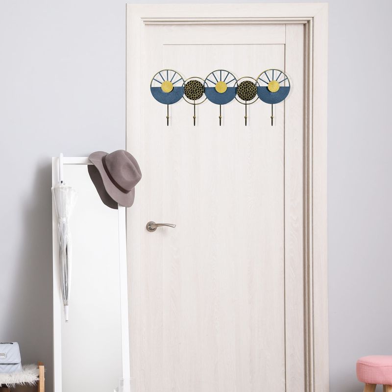 Casa si Gradina - Mobilier - Organizare si depozitare - Cuiere - Cuiere de perete, Wallxpert, metal, multicolor, 60x23 cm - Infinity.ro