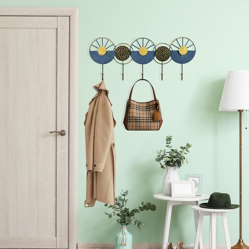 Casa si Gradina - Mobilier - Organizare si depozitare - Cuiere - Cuiere de perete, Wallxpert, metal, multicolor, 60x23 cm - Infinity.ro