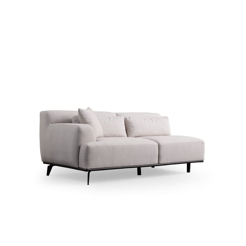 Casa si Gradina - Mobilier - Canapele si coltare - Coltare - Coltar, Atelier Del Sofa, poliester, alb, 280x160 cm - Infinity.ro