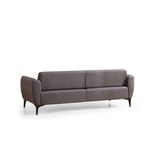 Casa si Gradina - Mobilier - Canapele si coltare - Canapele - Canapea 3 locuri, Atelier Del Sofa, lemn fag si pal, gri inchis, 220x95x67 cm - Infinity.ro