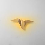 Casa si Gradina - Corpuri si surse de iluminat - Plafoniere, aplice si spoturi - Aplica de perete, Opviq, metal, auriu, 31x12x16 cm - Infinity.ro