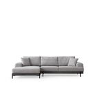 Casa si Gradina - Mobilier - Canapele si coltare - Coltare - Coltar, Hanah Home, lemn fag si pal, gri, 170x280x98 cm, 560ARE2133 - Infinity.ro