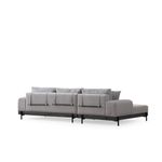 Casa si Gradina - Mobilier - Canapele si coltare - Coltare - Coltar, Hanah Home, lemn fag si pal, gri, 170x280x98 cm, 560ARE2133 - Infinity.ro