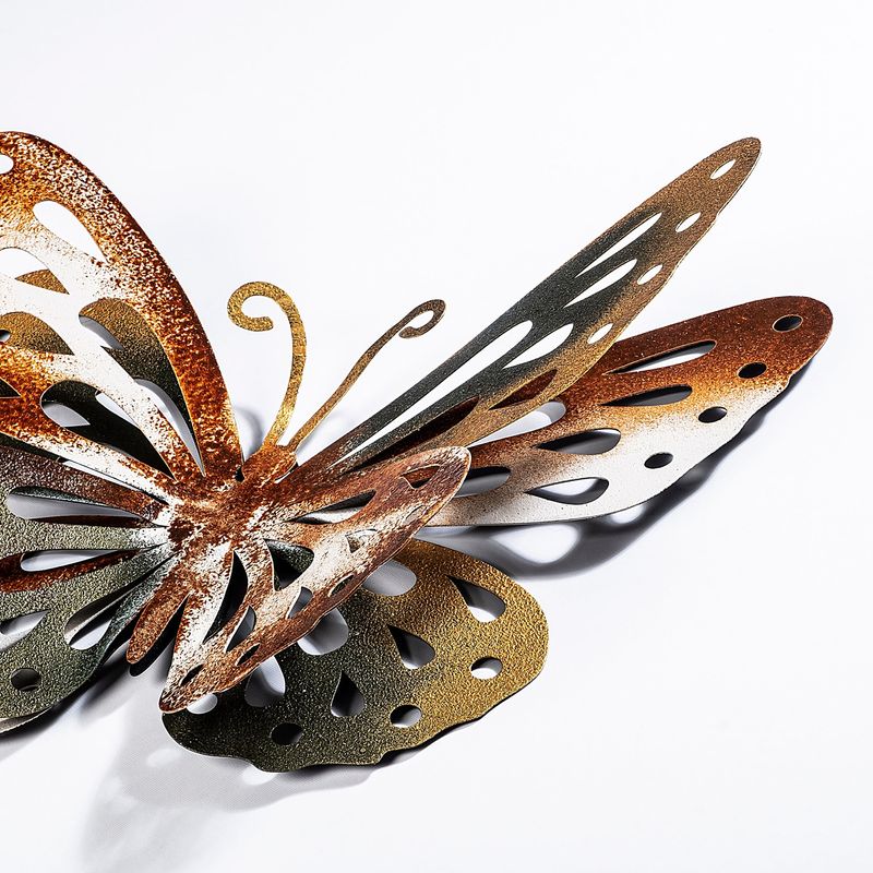 Casa si Gradina - Decoratiuni - Decoratiuni perete - Accesoriu decorativ de perete, Wallxpert, metal, multicolor, 29x22 cm, 930DYU1240 - Infinity.ro