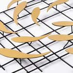 Casa si Gradina - Decoratiuni - Decoratiuni perete - Accesoriu decorativ de perete, Wallxpert, metal, multicolor, 100x45x4 cm, 891TNL2410 - Infinity.ro