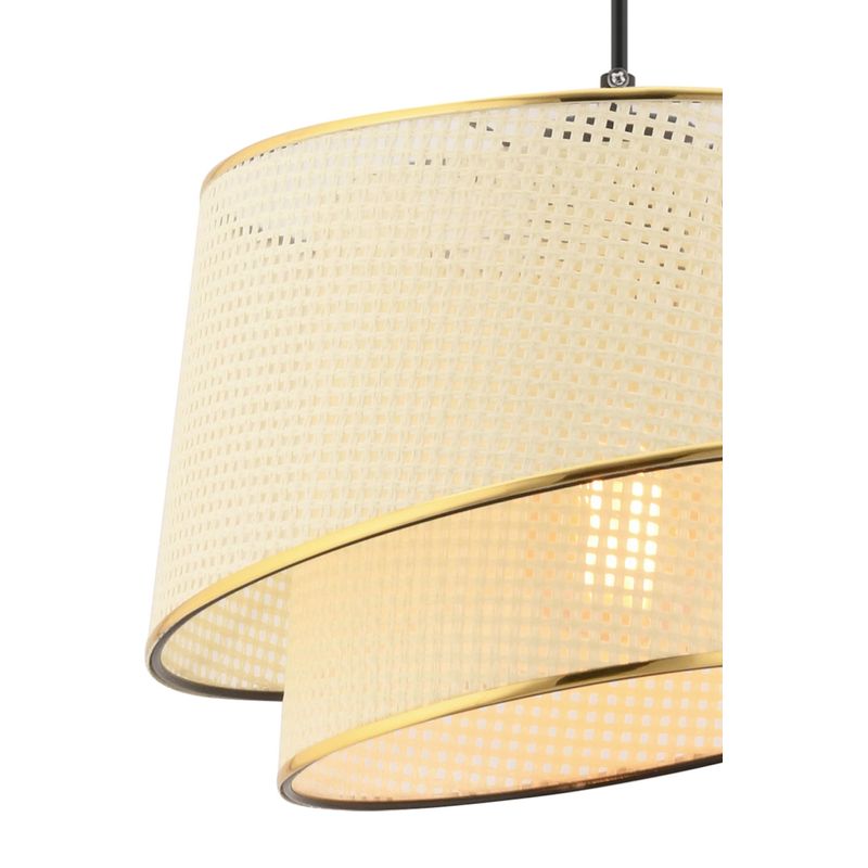 Casa si Gradina - Corpuri si surse de iluminat - Lustre si pendule - Candelabru, Opviq, metal, alb auriu, 32x32x65 cm - Infinity.ro