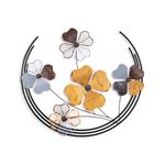 Casa si Gradina - Decoratiuni - Decoratiuni perete - Accesoriu decorativ de perete, Wallxpert, metal, multicolor, 70x62x4 cm, 930DYU1262 - Infinity.ro