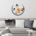 Casa si Gradina - Decoratiuni - Decoratiuni perete - Accesoriu decorativ de perete, Wallxpert, metal, multicolor, 70x62x4 cm, 930DYU1262 - Infinity.ro