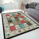 Casa si Gradina - Textile si covoare - Covoare - Covoare casa - Covor, Conceptum Hypnose, multicolor, 160x230 cm, catifea, antiderapant, 599HFT1676 - Infinity.ro