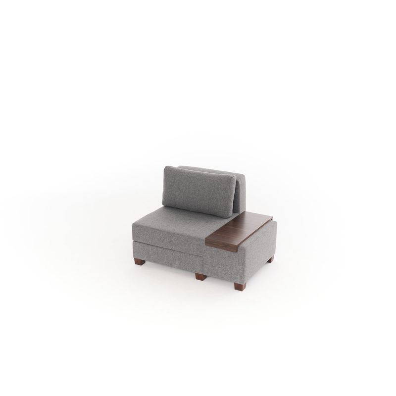 Casa si Gradina - Mobilier - Canapele si coltare - Canapele - Canapea extensibila, Atelier Del Sofa, in, gri, 116x93x83 cm, 825BLC4713 - Infinity.ro